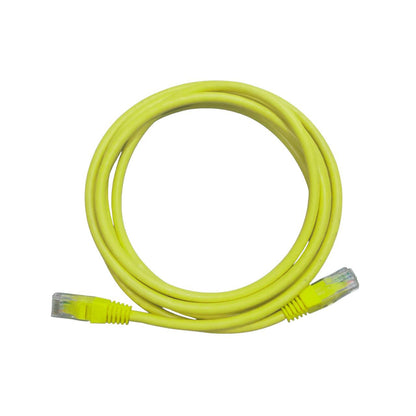 Grippes Cat 6 UTP Patch Cord Cable 2 Meters Yellow