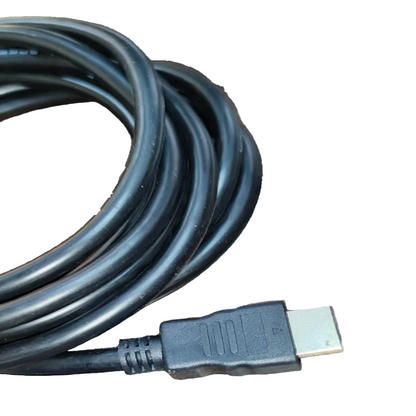 Grippes HDMI 1.4V male to male cord 3 Meters with black flexible cable and connector