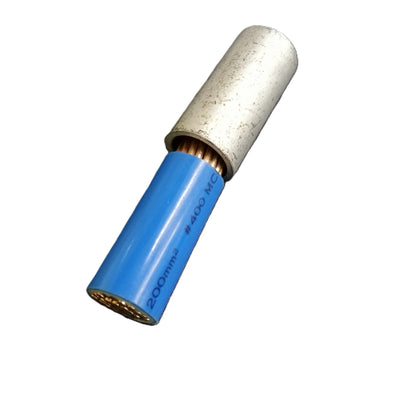 Grippes Non-Insulated Butt Connector for AWG Size 400MCM 200mm Electx Electrical Supply