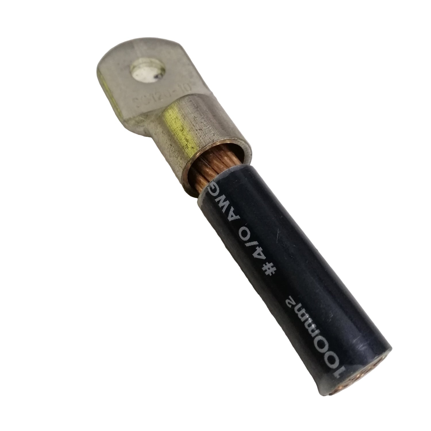 Grippes Short Barrel 1 Hole Terminal Lugs for  100mm² Wire size 10mm stud size