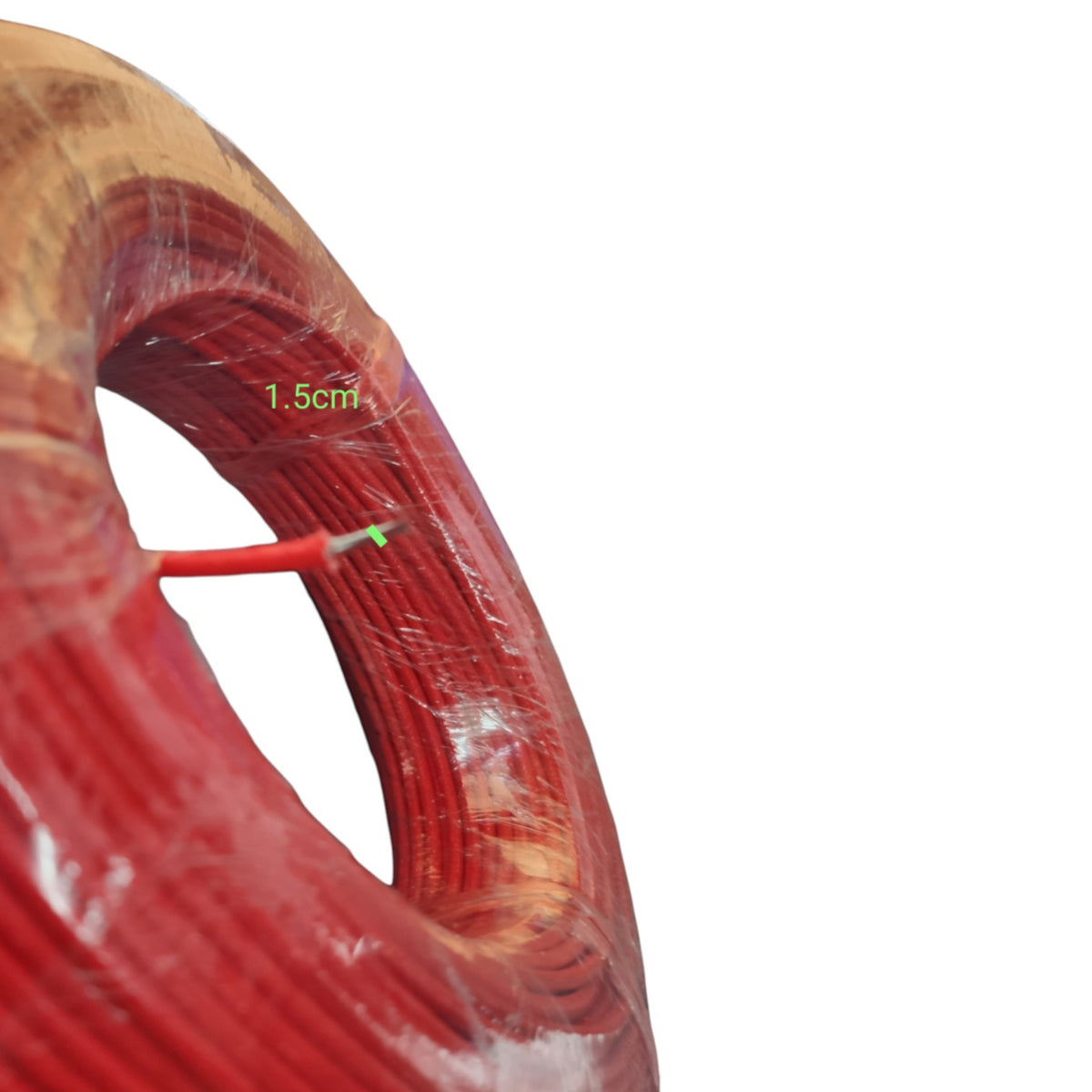 Grippes Silicon Wire 1.50 mm Fiberglass Cable 60245IEC03(YG), Flame Retardant Wire, High Temperature Wire, Fire Rated Cable Available Red, Black or White SW1.50MMW I Electx Electrical Supply