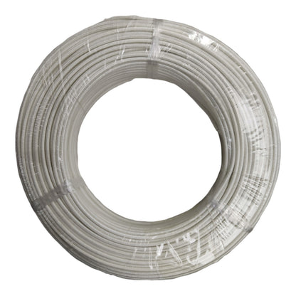 Grippes Silicon Wire 1.50 mm Fiberglass Cable 60245IEC03(YG), Flame Retardant Wire, High Temperature Wire, Fire Rated Cable Available Red, Black or White SW1.50MMW I Electx Electrical Supply