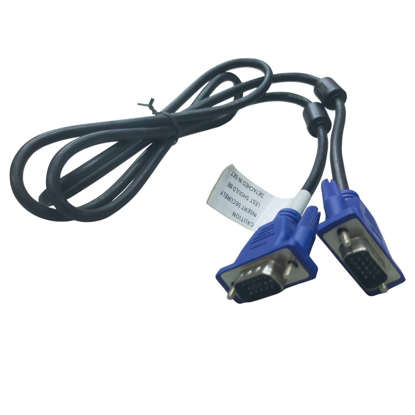 Grippes VGA Cable 1.5 Meters Male to Male Durable Black