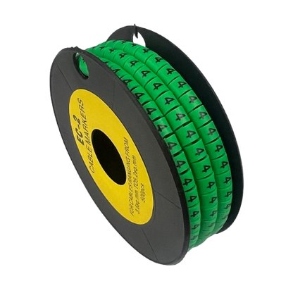 Grippes (4) Cable Marker 3.6mm to 5.2mm 500pcs EC-2G