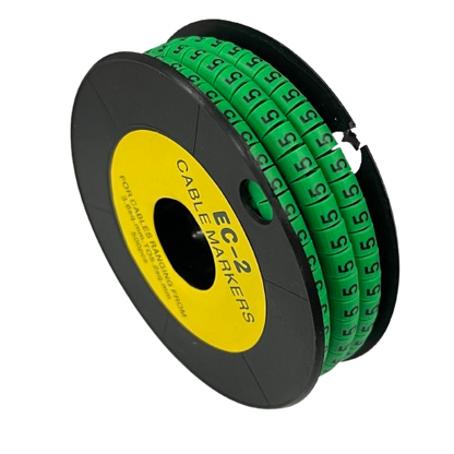 Grippes (5) Cable Marker 3.6mm to 5.2mm 500pcs EC-2G