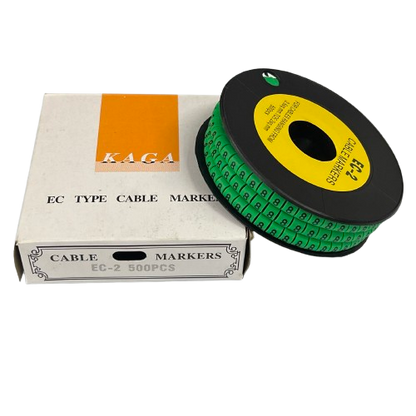 Grippes (8) Cable Marker 3.6mm to 5.2mm 500pcs EC-2G