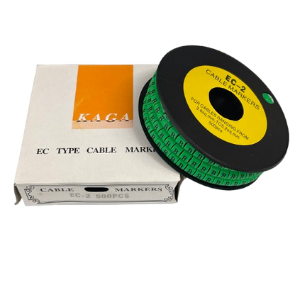 Grippes (B) Cable Marker 3.6mm to 5.2mm 500pcs EC-2G