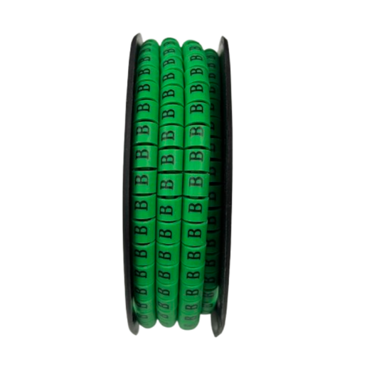 Grippes (B) Cable Marker 3.6mm to 5.2mm 500pcs EC-2G  Wire Tagging