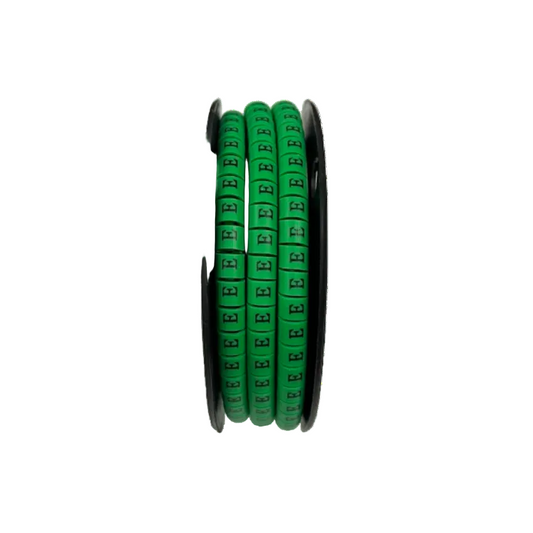 Grippes (E) Cable Marker 3.6mm to 5.2mm 500pcs EC-2G  Wire Tagging