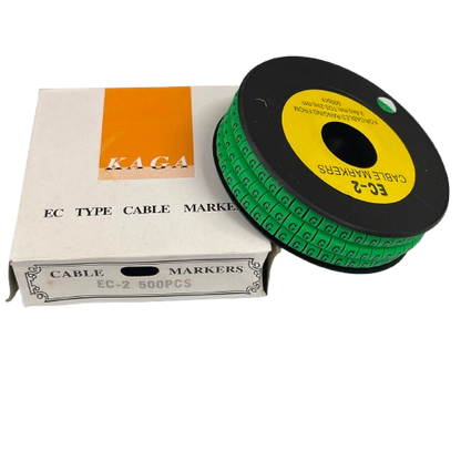 Grippes (G) Cable Marker 3.6mm to 5.2mm 500pcs EC-2G