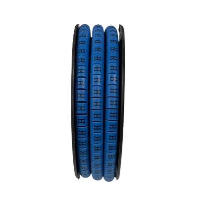 Grippes (H) Cable Marker 3.6mm to 5.2mm Color Blue 1roll 500pcs EC-2B