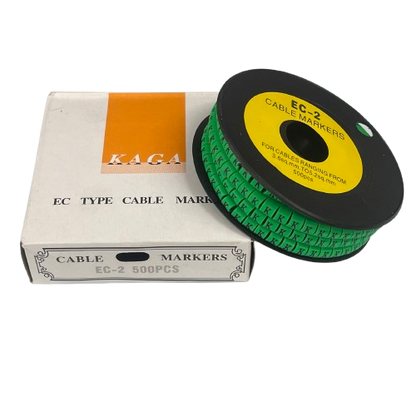Grippes (K) Cable Marker 3.6mm to 5.2mm 500pcs EC-2G