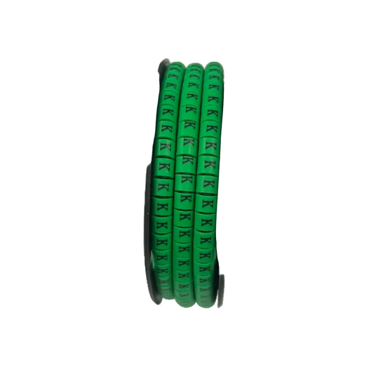 Grippes (K) Cable Marker 3.6mm to 5.2mm 500pcs EC-2G  Wire Tagging