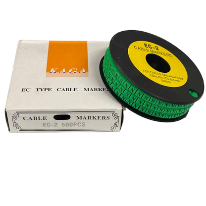 Grippes (N) Cable Marker 3.6mm to 5.2mm 500pcs EC-2G