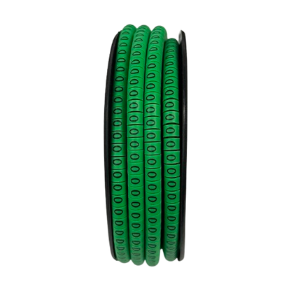 Cable (O) Marker EC-1 Green 2.6mm to 4.2mm 1000pcs 1 Roll   EC-1G(O)