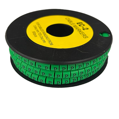 Grippes (P) Cable Marker 3.6mm to 5.2mm 500pcs EC-2G