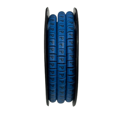 Grippes (P) Cable Marker 5.0mm to 7.2mm (350pcs) Blue    EC-3B(P)