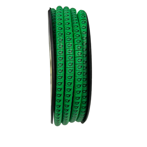 Cable (Q) Marker EC-1 Green 2.6mm to 4.2mm 1000pcs 1 Roll    EC-1G(Q)