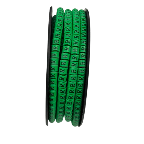 Cable (R) Marker EC-1 Green 2.6mm to 4.2mm 1000pcs 1 Roll   EC-1G(R)