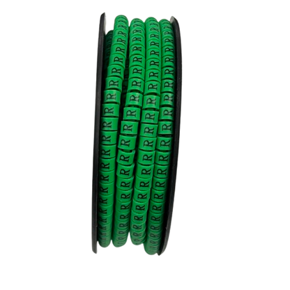 Cable (R) Marker EC-1 Green 2.6mm to 4.2mm 1000pcs 1 Roll   EC-1G(R)