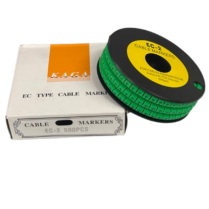 Grippes (T) Cable Marker 3.6mm to 5.2mm 500pcs EC-2G
