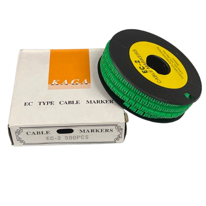 Grippes (U) Cable Marker 3.6mm to 5.2mm 500pcs EC-2G