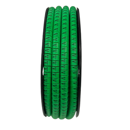 Cable (V) Marker EC-1 Green 2.6mm to 4.2mm 1000pcs 1 Roll   EC-1G(V)