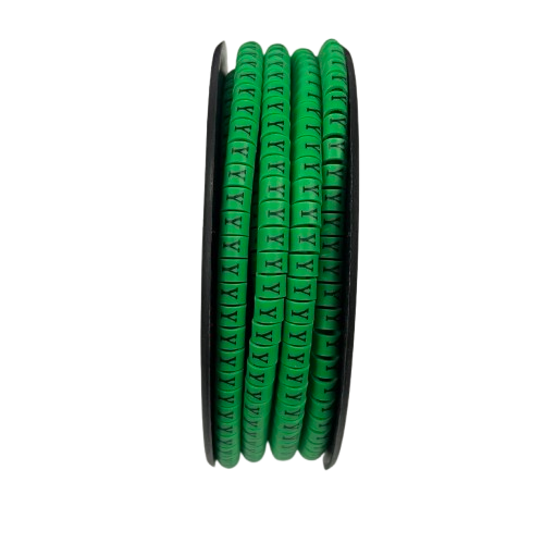 Cable (Y) Marker EC-1 Green 2.6mm to 4.2mm 1000pcs 1 Roll   EC-1G(Y)