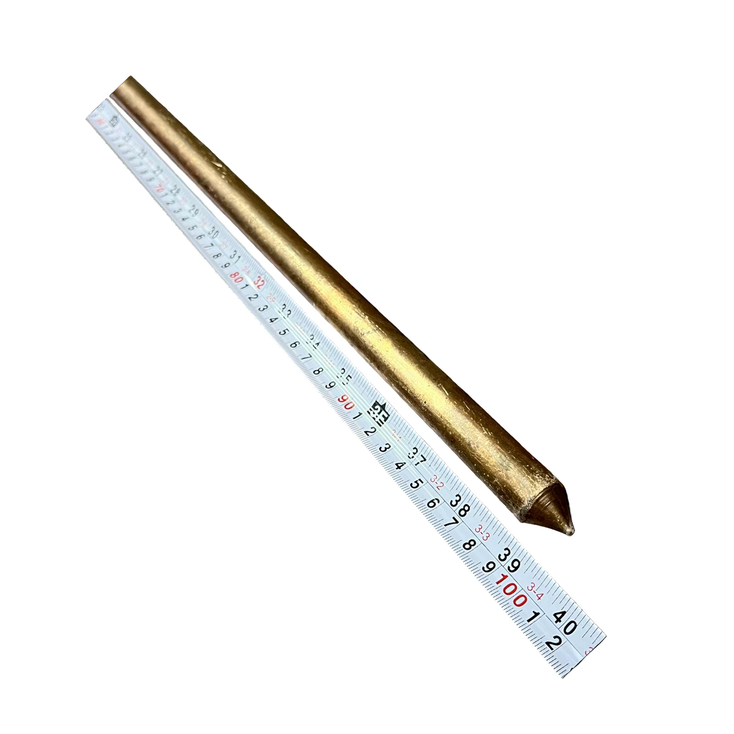 GroundingRod1Meterx34withGroundingClamp_CopperPlated_1 Electx ELectrical SUpply