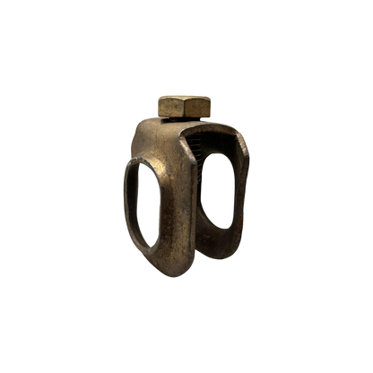 Grounding Rod Clamp 1 Inch Size 26cm (Copper Plated)