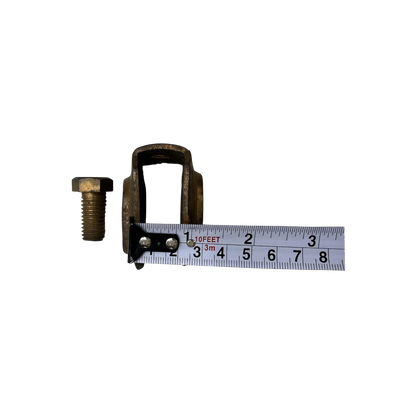 Grounding Rod Clamp 1 Inch Size 26cm (Copper Plated)