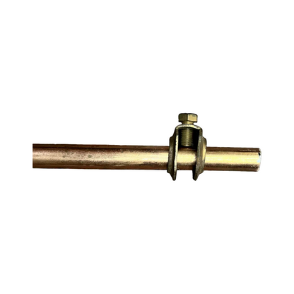 Grounding Rod 1 Meter x 1 Inch with Grounding Clamp (Copper Plated) Electx Electrical SUpply 2