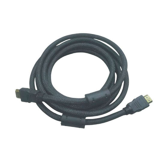 HDMI Cable Male to Male Audio/Video Cable 3 Meters Braided Black