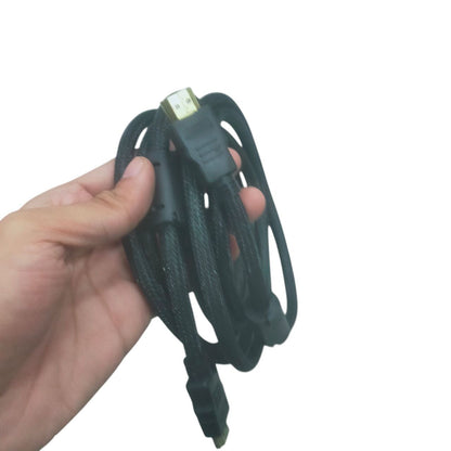 HDMI Cable Male to Male Audio/Video Cable 3 Meters Braided Black