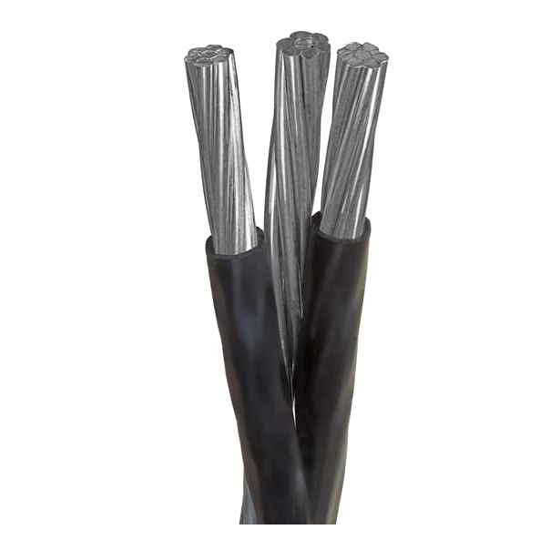 Hallux Service Drop Wire Triplex AWG 47 22mm 2 Cable Insulated and 1 Bare 500metersRoll