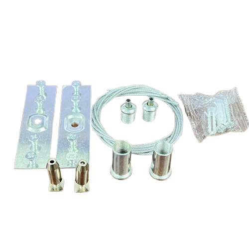 Hanging Accessories ( 2pcs Anti rust Wire 1meter each + 2pcs Stainless sheet +2pcs Connecting Pcs + 4pcs Screws) For Track Light