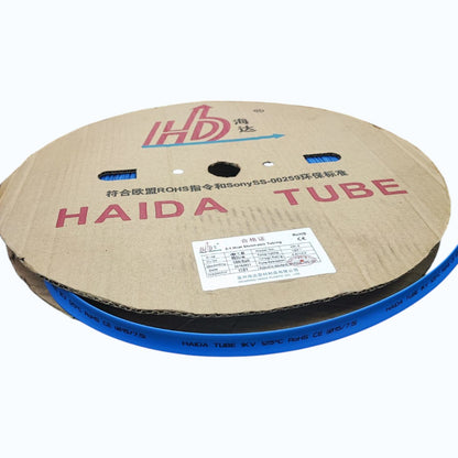 Heat Shrinkable Tube 15mm Blue for 80mm 3/0 AWG Temp. rating 125°C,Voltage Rating 0.6/1kV 100meters per roll
