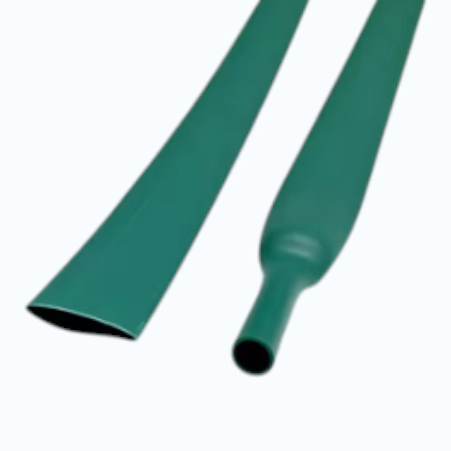 Heat Shrinkable Tube 30mm Green Temp. rating 125°C,Voltage Rating 0.6/1kV 50meters/roll