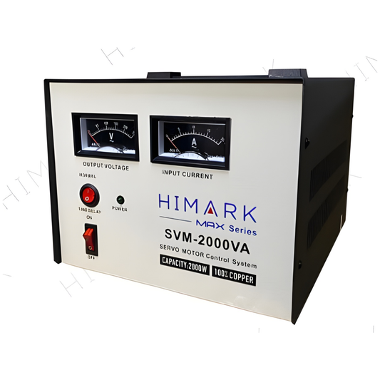 Himark 2000W AVR 4 Universal Socket SVM-2000VA 3x220V 1x110V Max Series Pure Copper