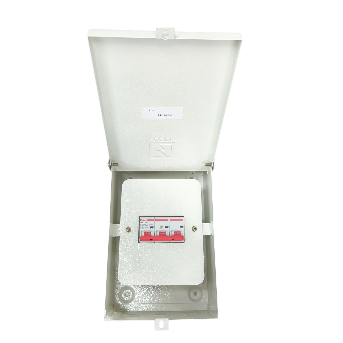 Himel 100A 3P 10KAIC 220V Miniature Circuit Breaker with Nema 3R Enclosure Weatherproof HDB3w125H3C100