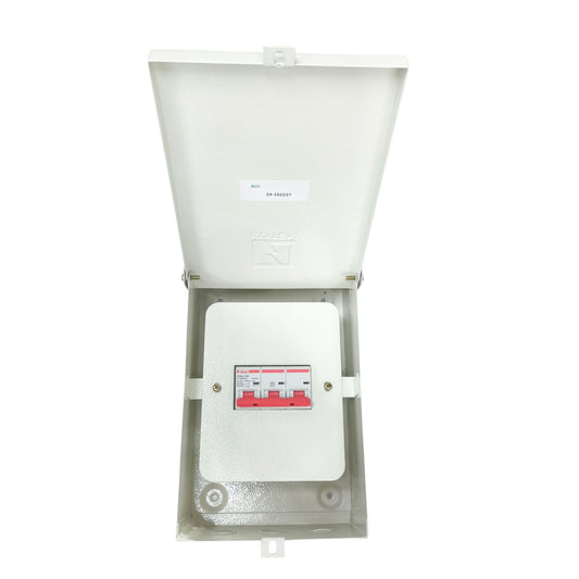 Himel 100A 3P 10KAIC 220V Miniature Circuit Breaker with Nema 3R Enclosure Weatherproof HDB3w125H3C100