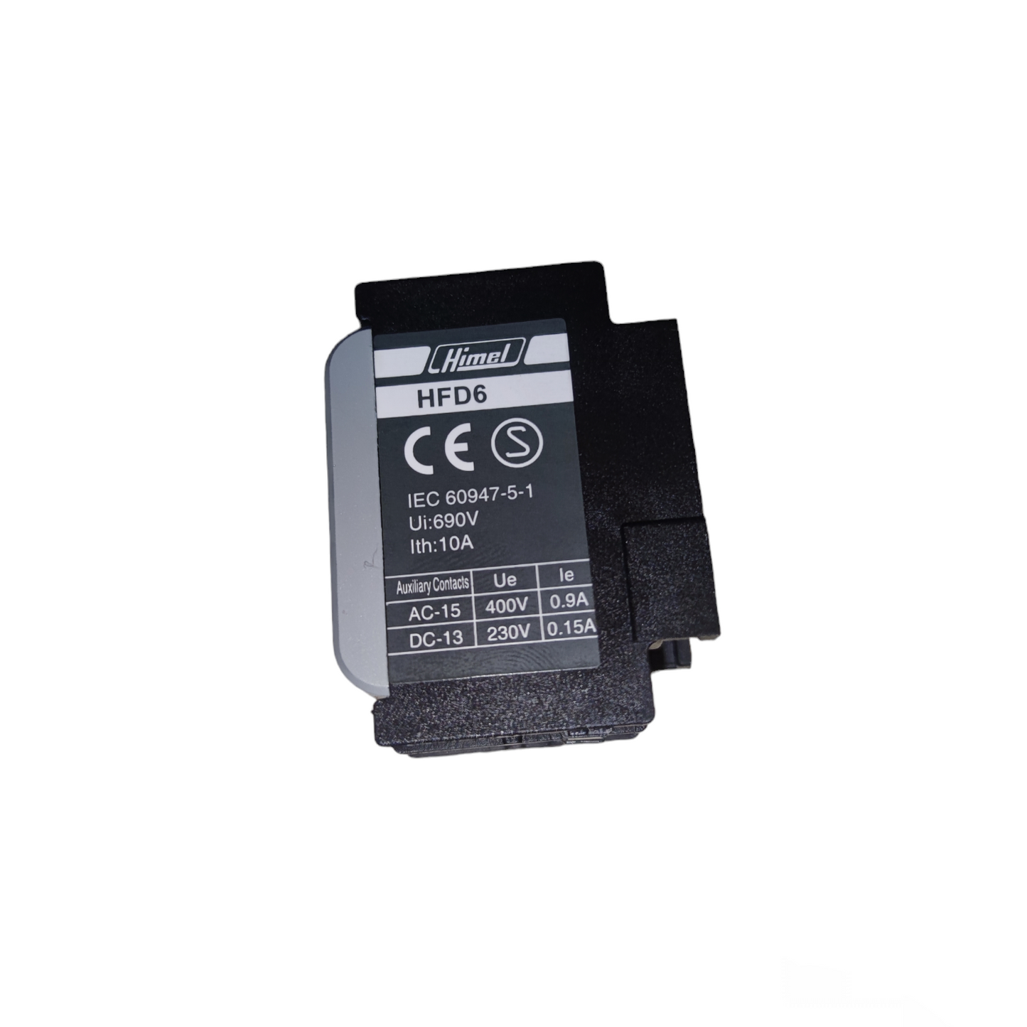 Himel Auxilliary Contact for Magnetic Contactor 1NO+1NC Aux Contact Point HDF6-11 Electx Electrical Supply