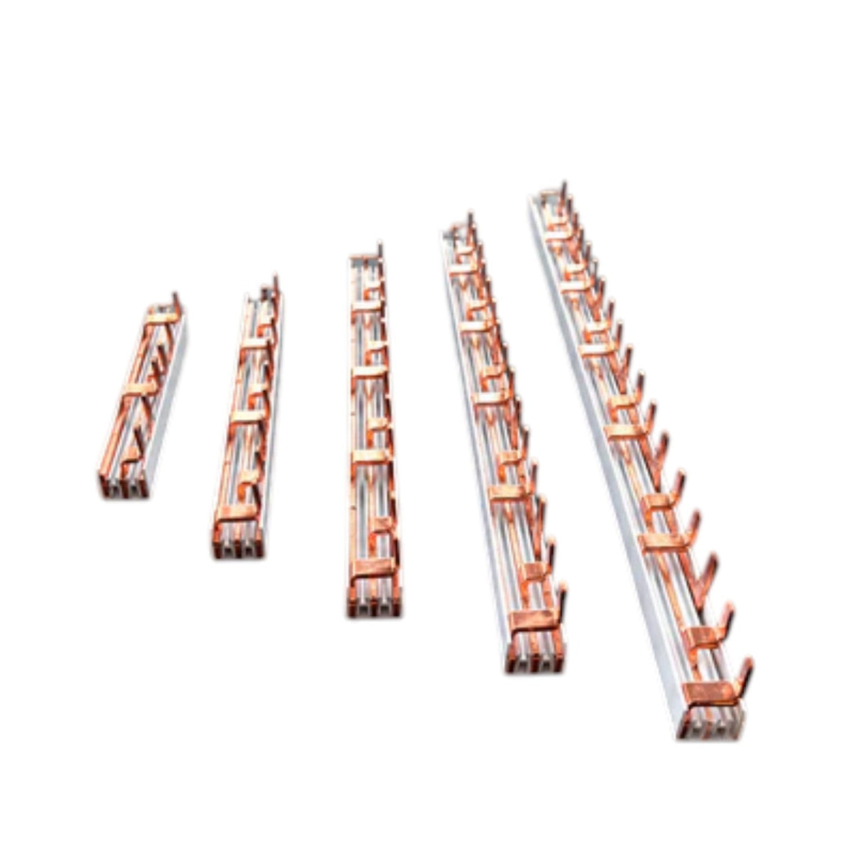 Himel Bus Bar for Miniature Circuit Breaker 3 Pole 80AF Available in 6Pins, 9Pins, 12Pins, 15Pins up to 54pins HBBT3P80A15P