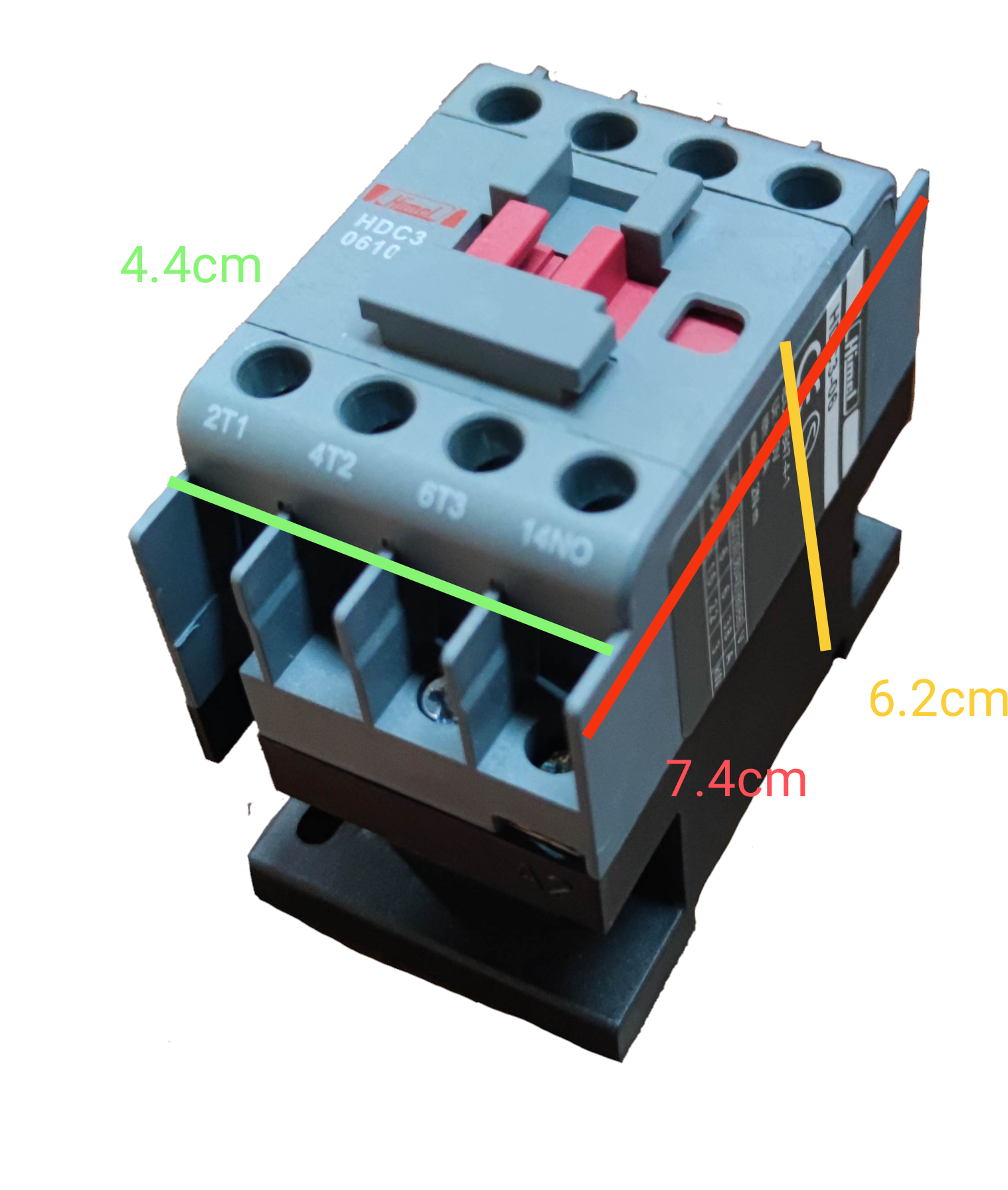 Himel Magnetic Contactor 6A 220V Coil 4NO HDC3061M7 Electx Electrical SUpply 7
