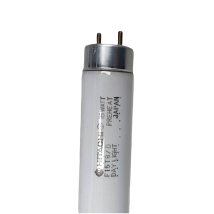 Hitachi 15W T8 daylight fluorescent tube with preheat design for bright illumination