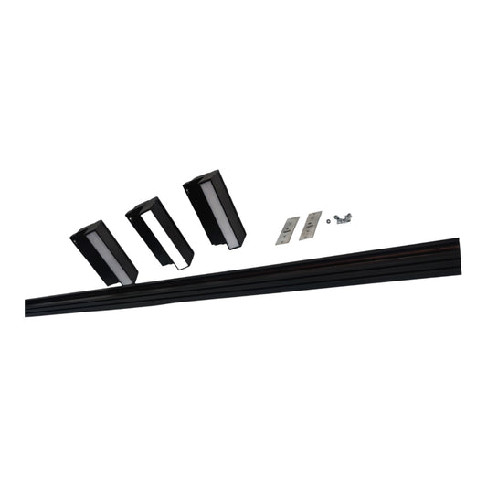 ILLUMIQ TERRA Magnetic Track Light 1 Meter 26mm with 3pcs 6W LED Foldable Flood Warm White 3000K 220V