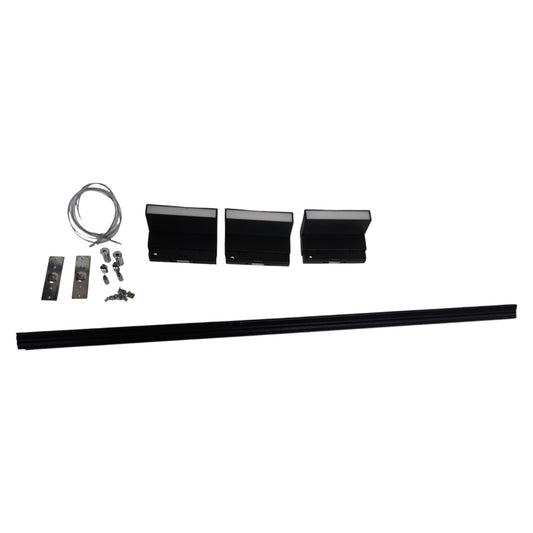 ILLUMIQ TERRA Magnetic Track Light 1 Meter 26mm with 3pcs 6W LED Foldable Flood Warm White 3000K 220V