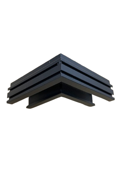 ILLUMIQ TERRA 20 Series Corner Angle 26mm Magnetic Track Light Bar (Horizontal)