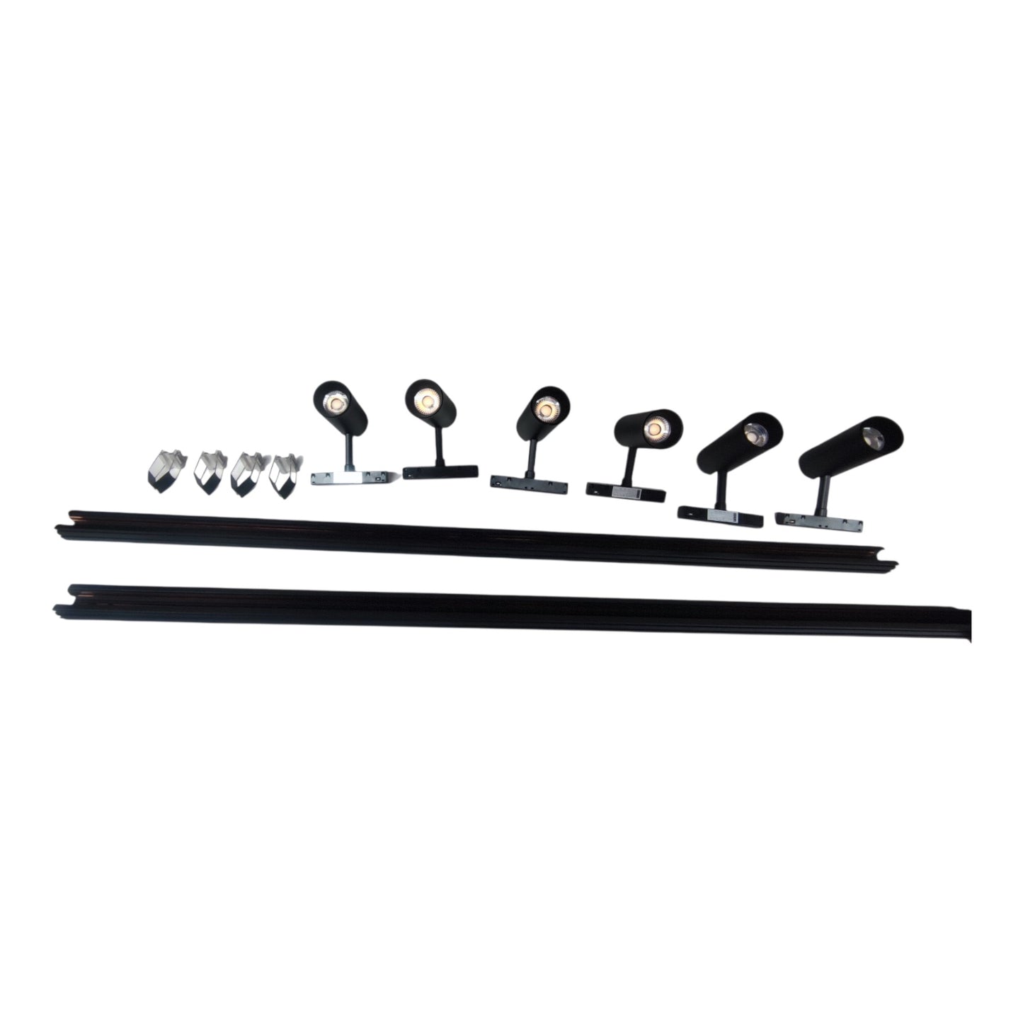 Network switch with multiple ports on a white background