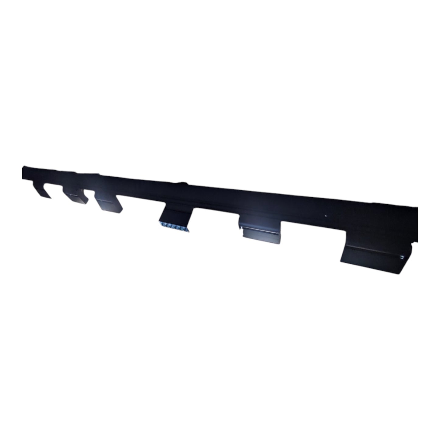 Blue eyeglasses on a white background